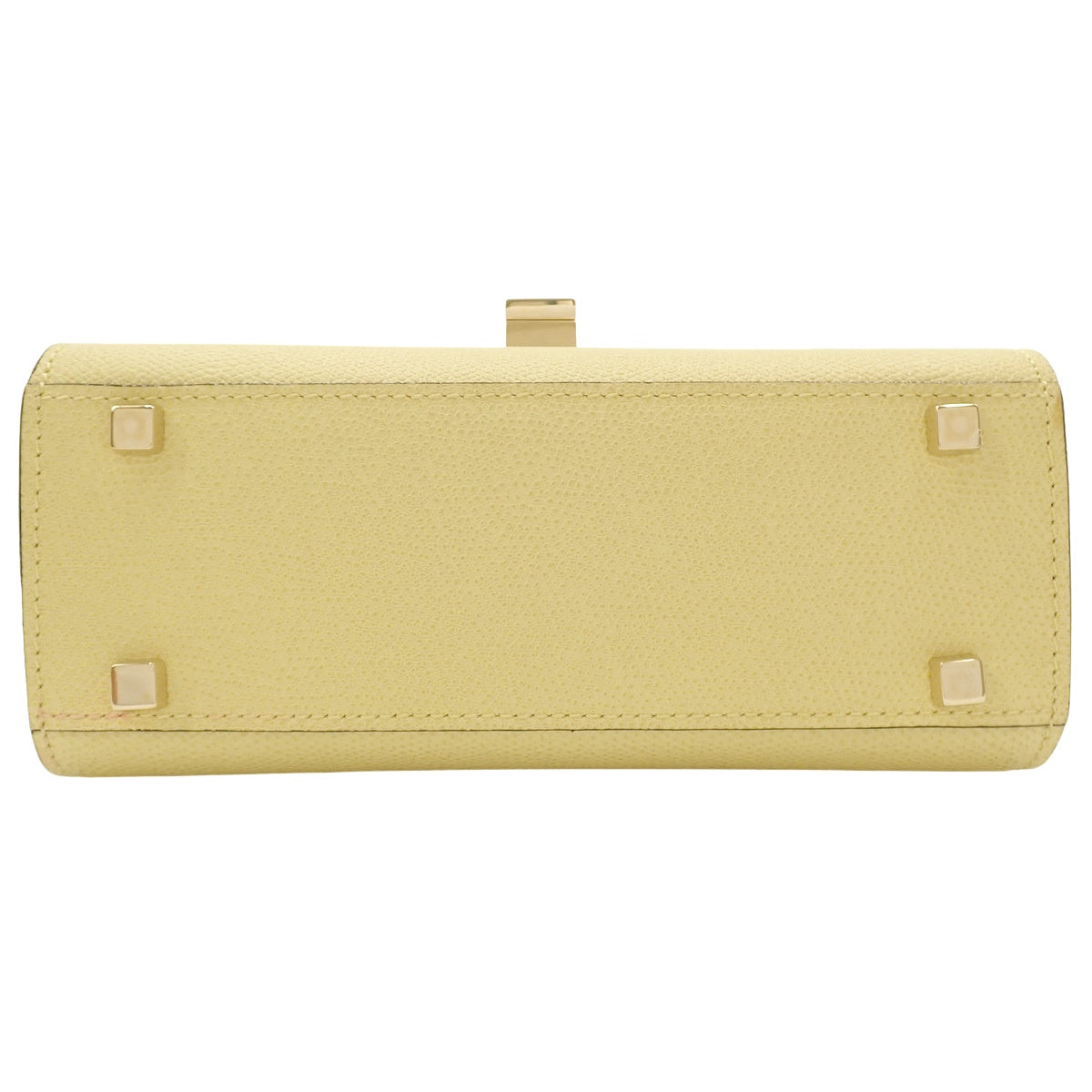 微型 Iside 小牛皮 黄色