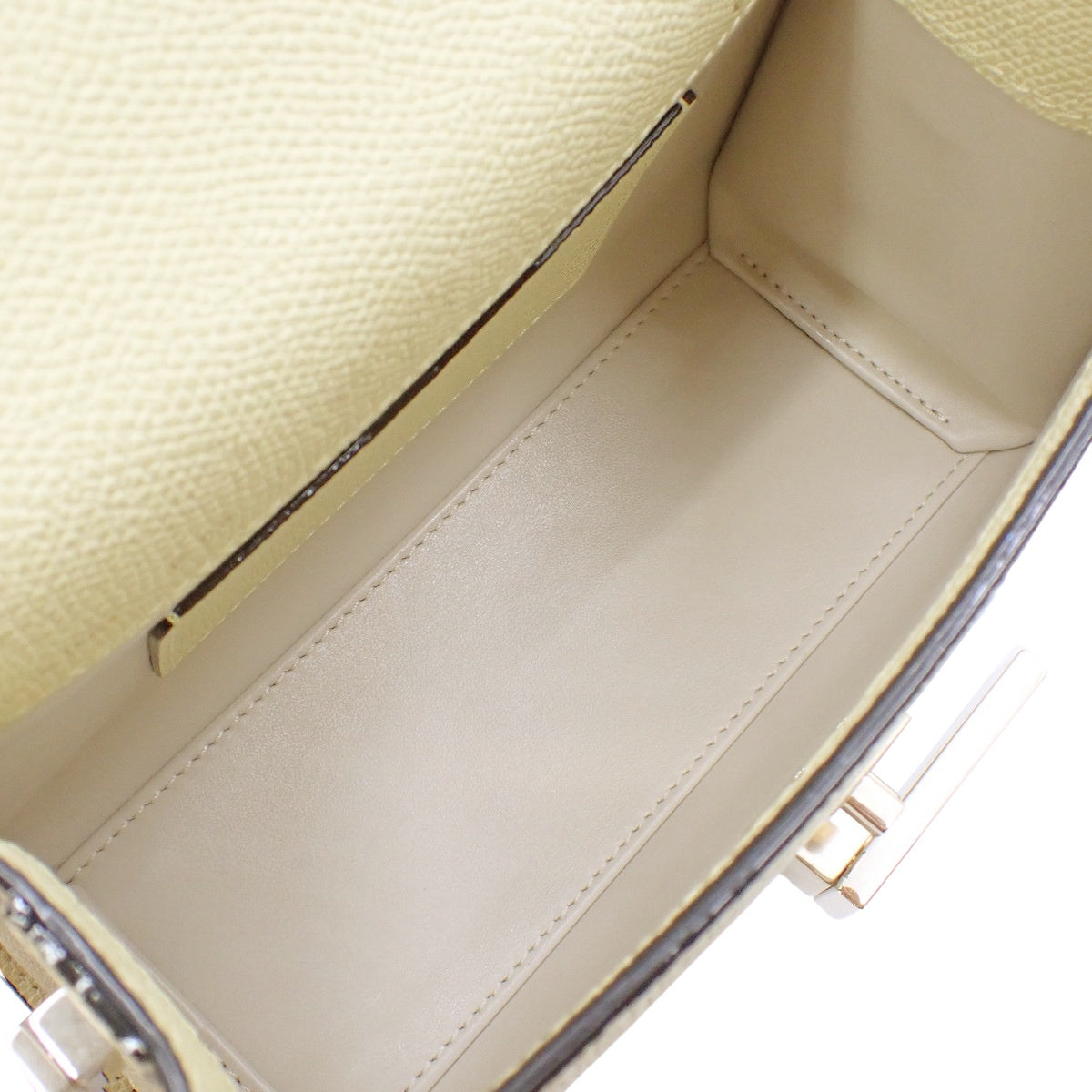 微型 Iside 小牛皮 黄色