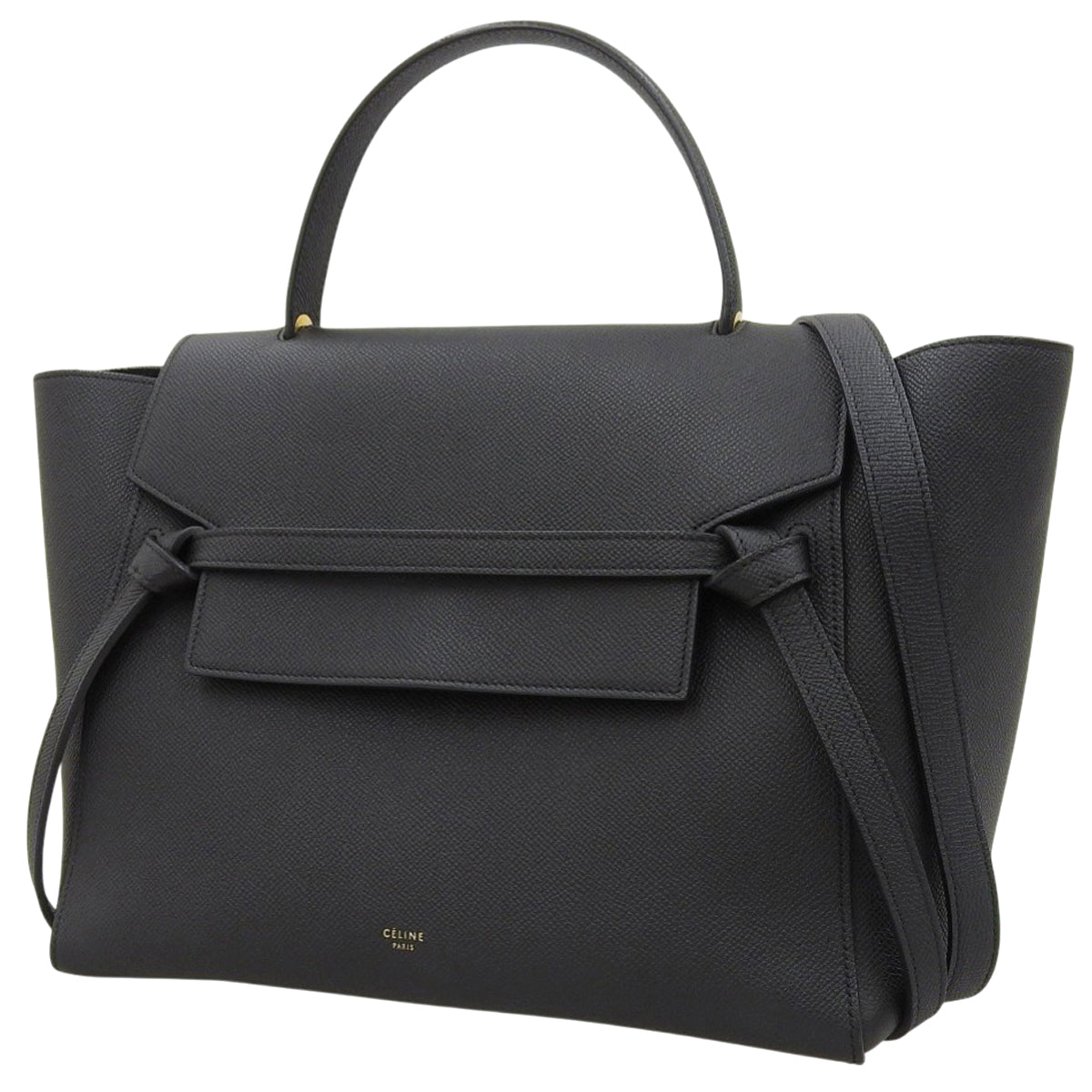 ベルトバッグ ミニ カーフ ブラック 189103ZVA.38NO