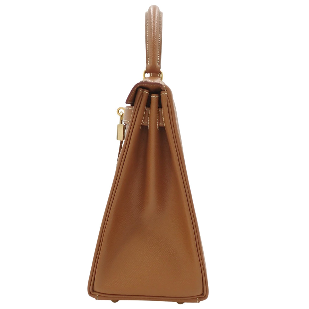 Kelly 28 (inner stitching) Kushvel Gold, Gold hardware, B stamp