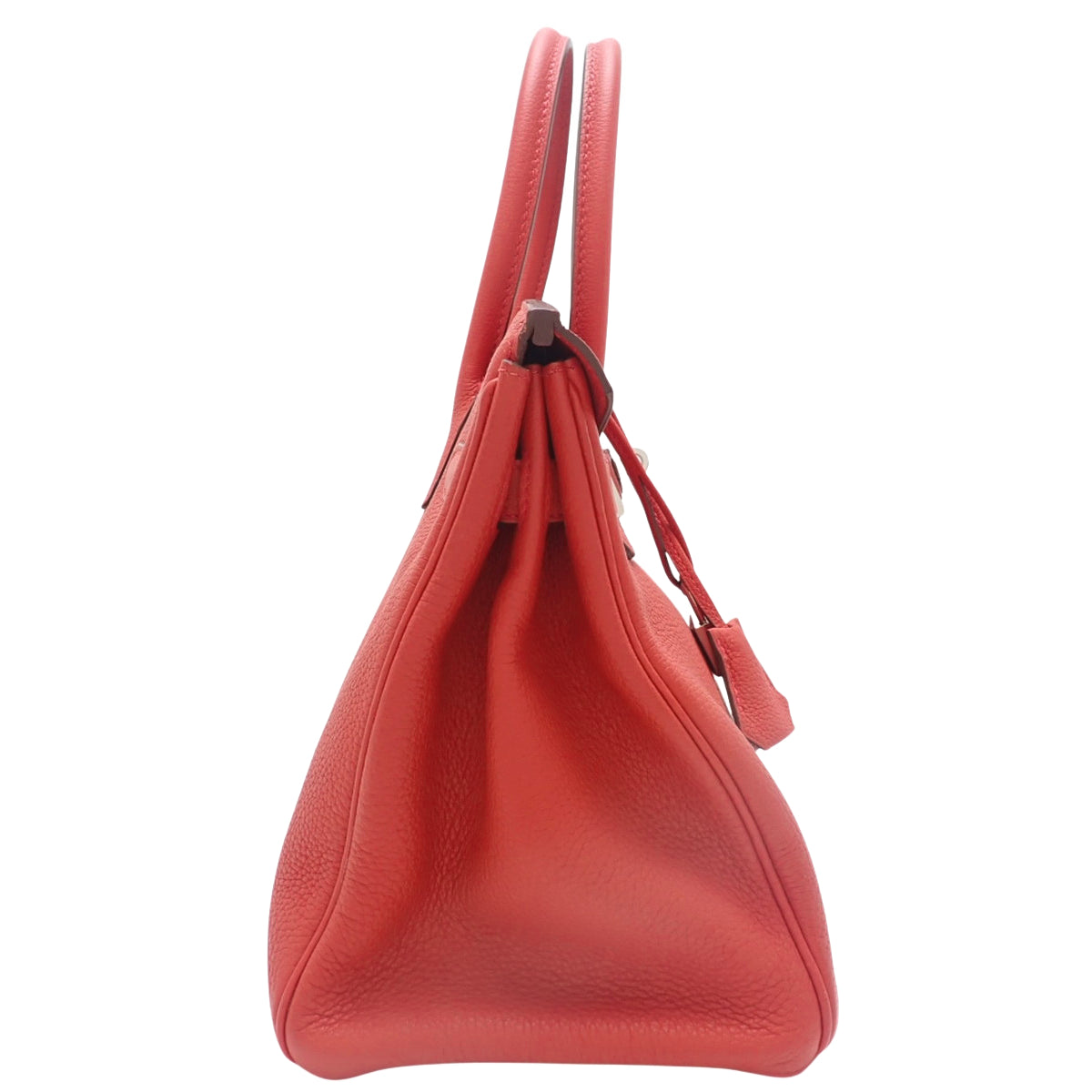 バーキン30 トゴ ヴァーミリオン シルバー金具 X刻印