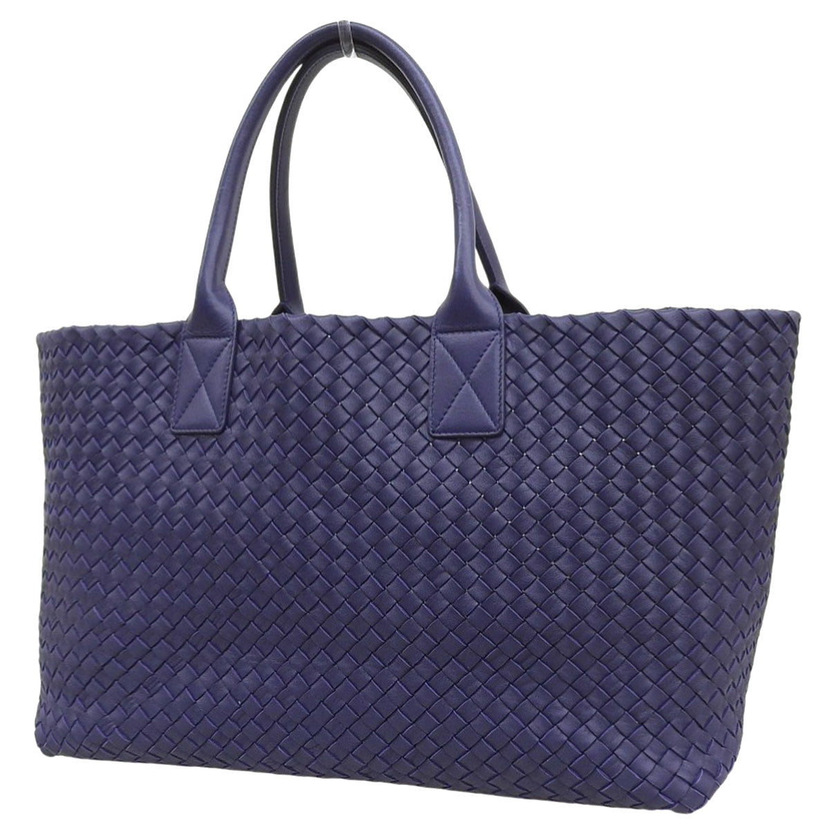 Intrecciato Cabas MM Leather Purple 115664