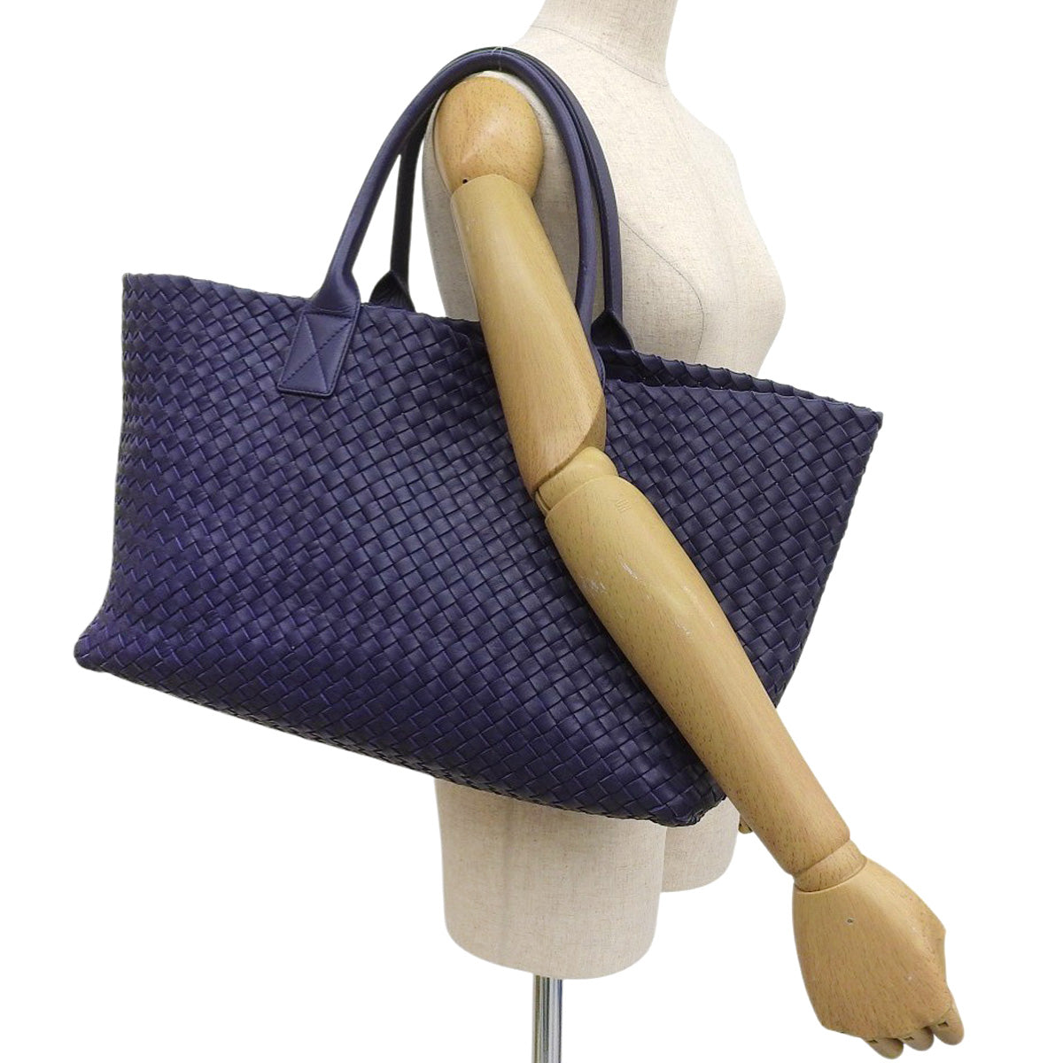 Bottega Veneta Intrecciato Cabat MM 皮革 紫色 115664|复古奢侈品牌专卖店|东京涩谷|alamode
