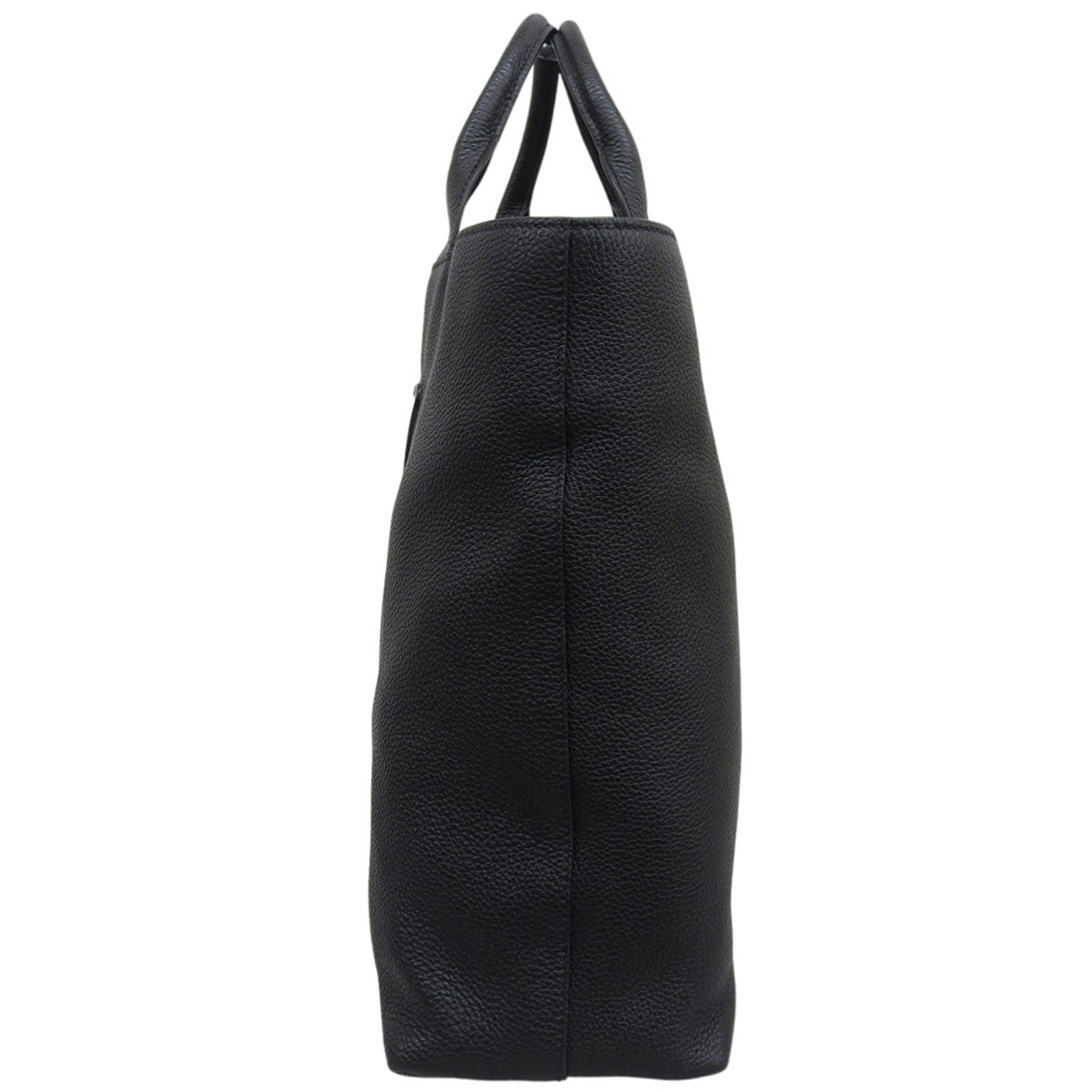 エンボスロゴ トートバッグ レザー ブラック 2VG109