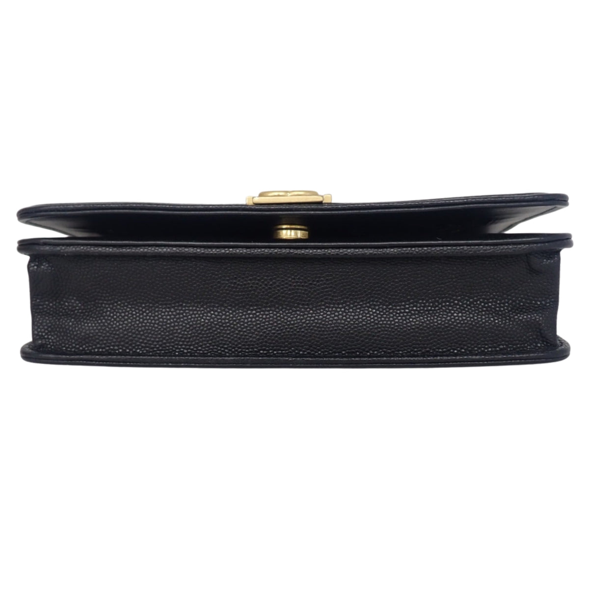 マトラッセ ボーイシャネル ココマーク チェーンウォレット キャビアスキン ブラック AP1117