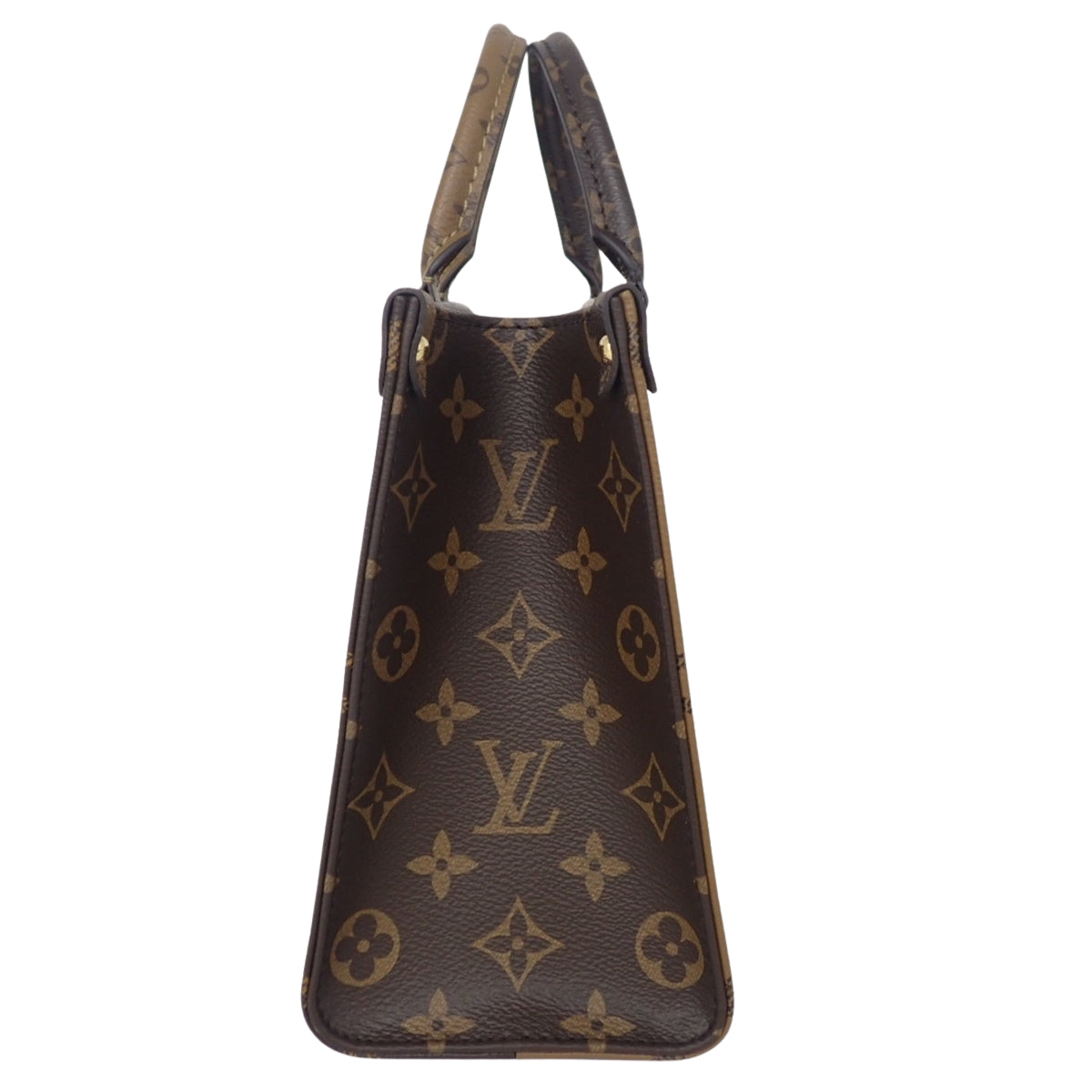 モノグラム オンザゴーPM モノグラムキャンバス モノグラムリバースキャンバス ブラウン M46373