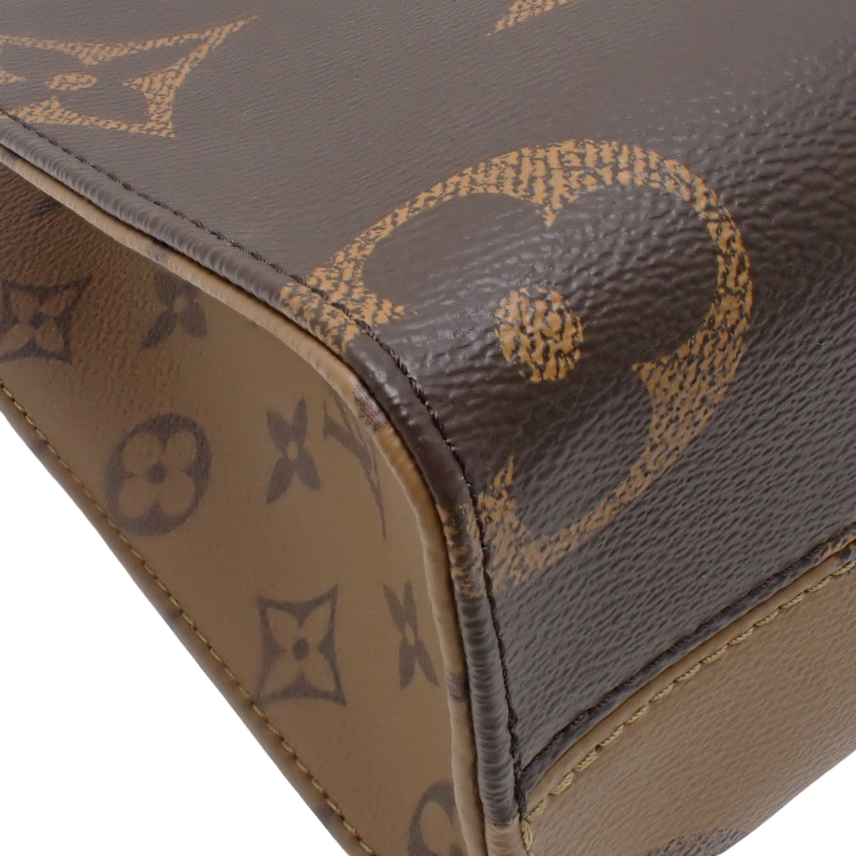 モノグラム オンザゴーPM モノグラムキャンバス モノグラムリバースキャンバス ブラウン M46373