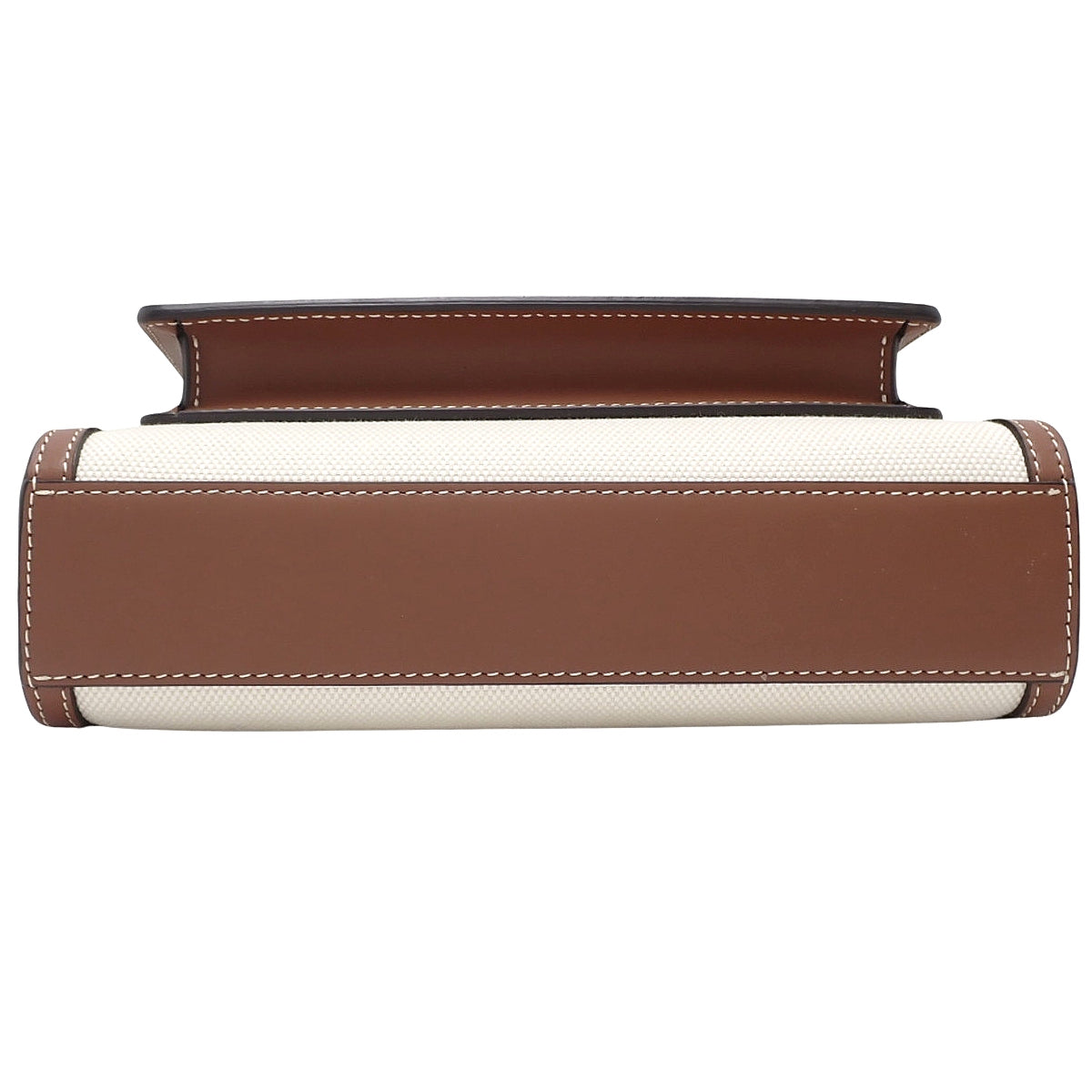 迷你口袋包,棉帆布和皮革材质,天然/麦芽棕色,8037401