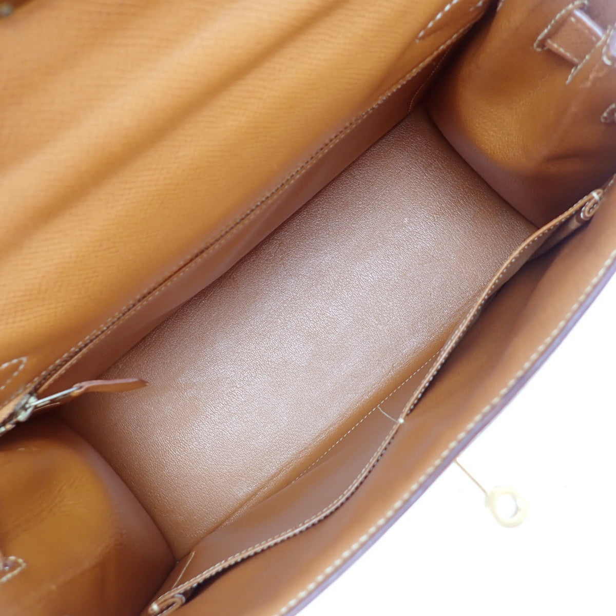 ケリー28 (外縫い) ヴォーガリバー トワルアッシュ ナチュラル ゴールド金具 〇U刻印