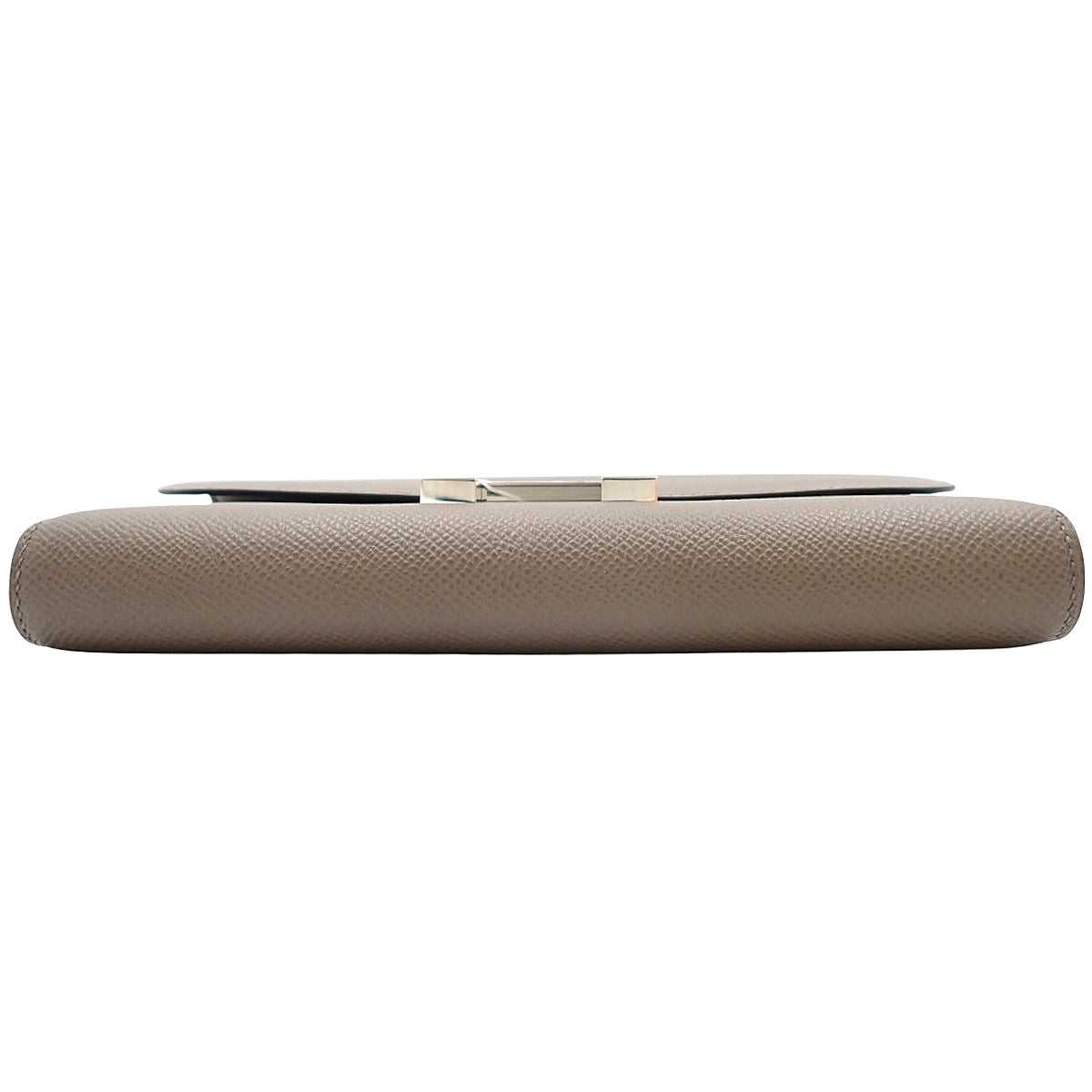 Constance Long To-Go Epsom Leather Etain Silver Hardware K Stamp