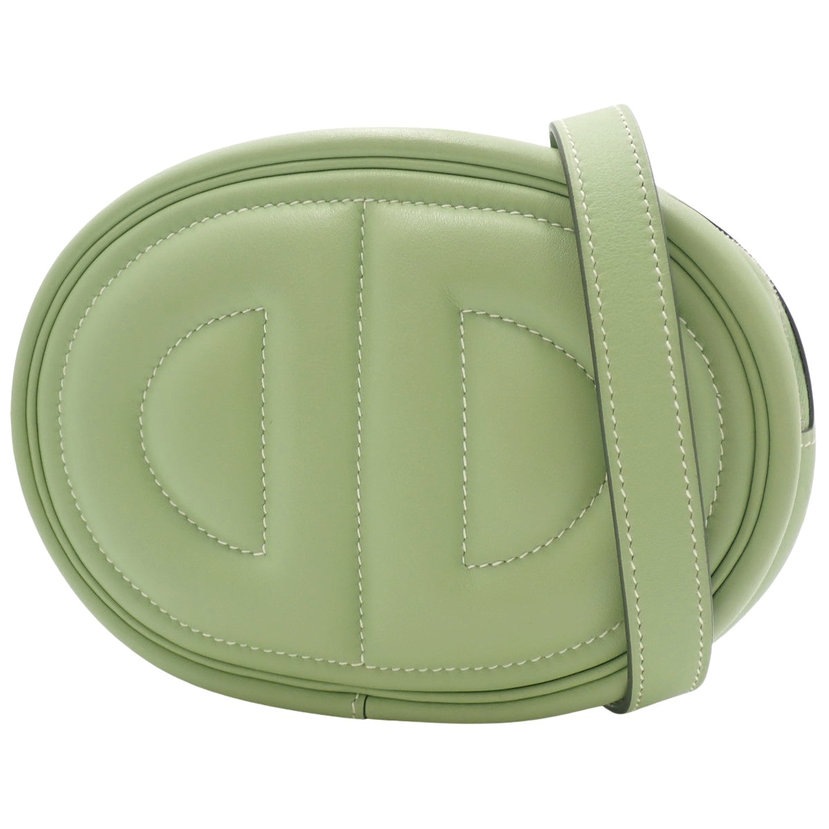 In-the-Loop Verso Vau Swift Vert Criquet Bambou Silver Hardware Y Stamp