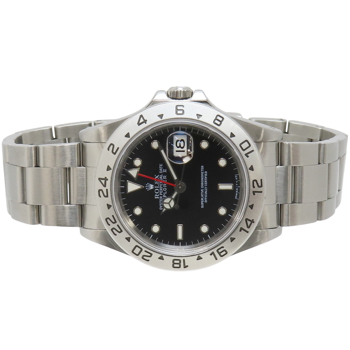 ROLEX エクスプローラー2 16570 SS T番 ブラック 自動巻き メンズ|Pre-Owned Luxury Watch Store in Shibuya 109, Tokyo|alamode