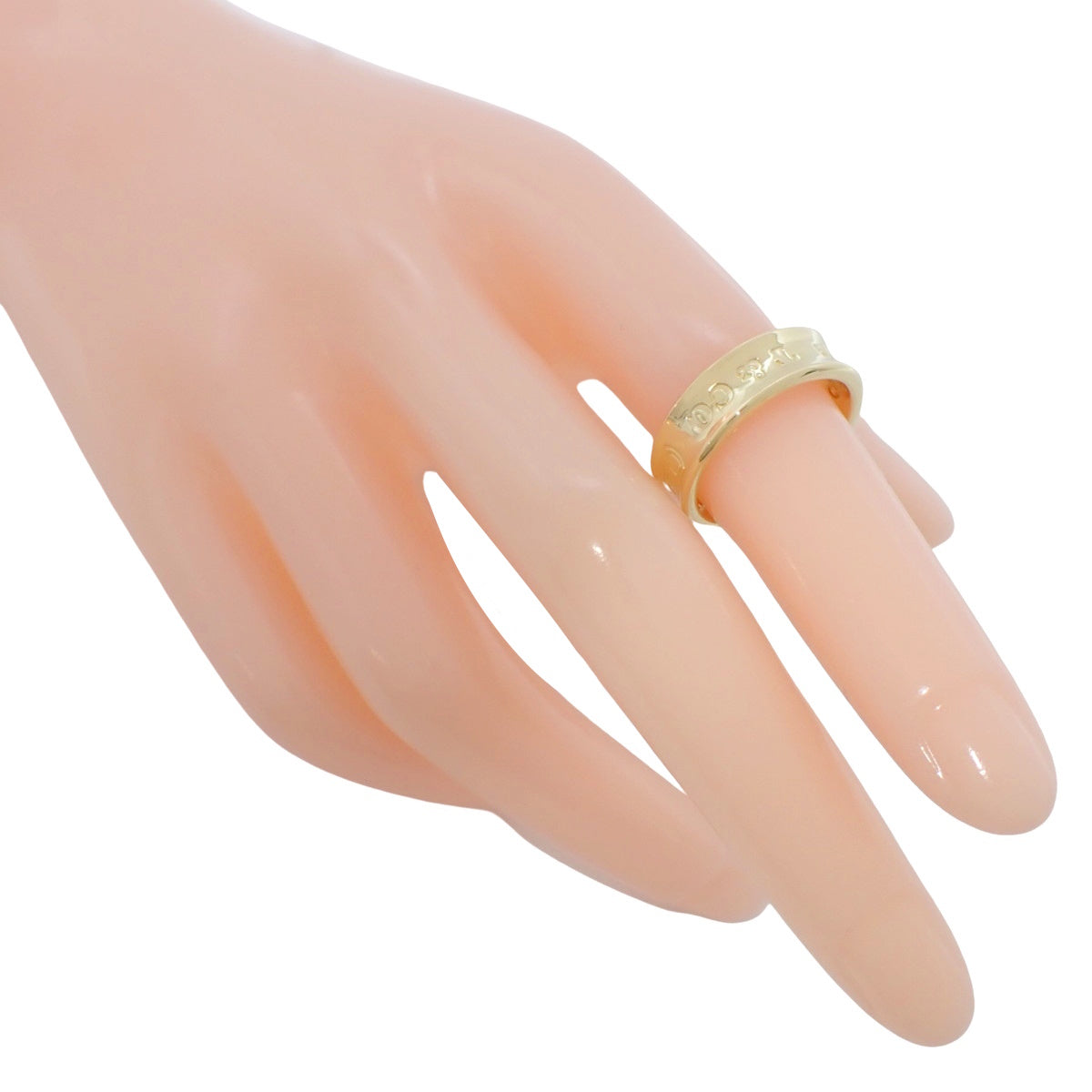 ナロー リング イエローゴールド K18YG 11.5(51.5)号 6.8g