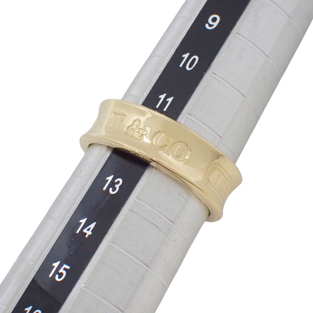 ナロー リング イエローゴールド K18YG 11.5(51.5)号 6.8g