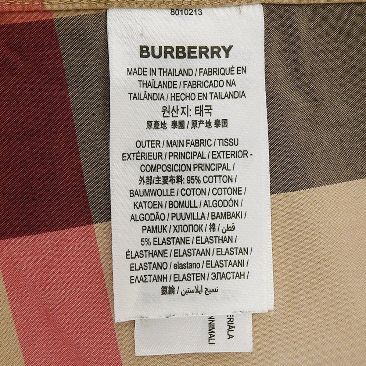 ノバチェック シャツ M