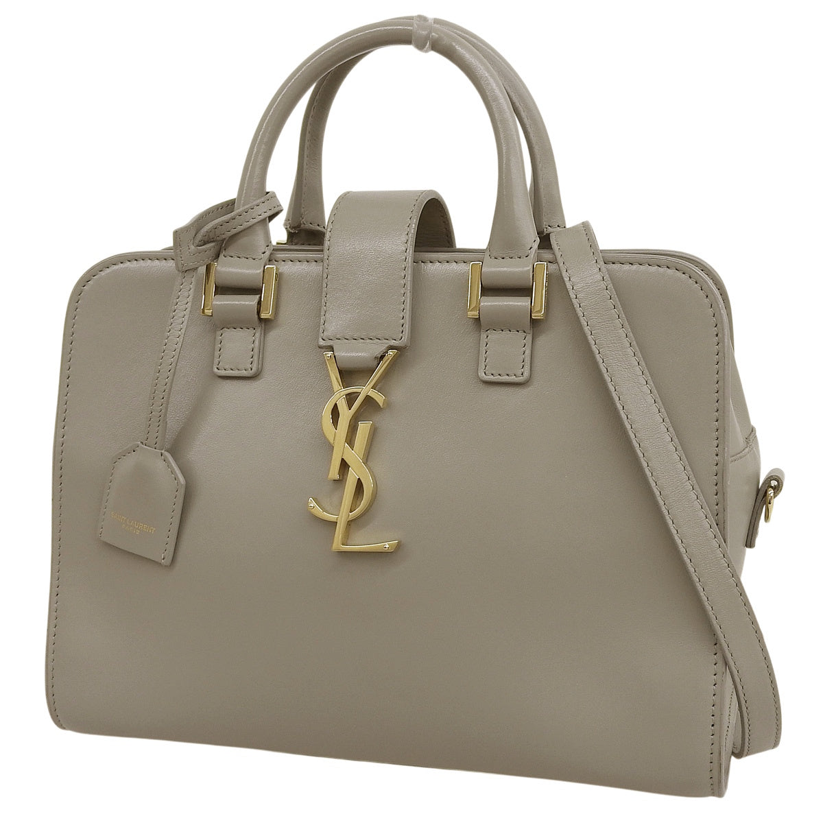 Baby Cabas Leather Greige 568853