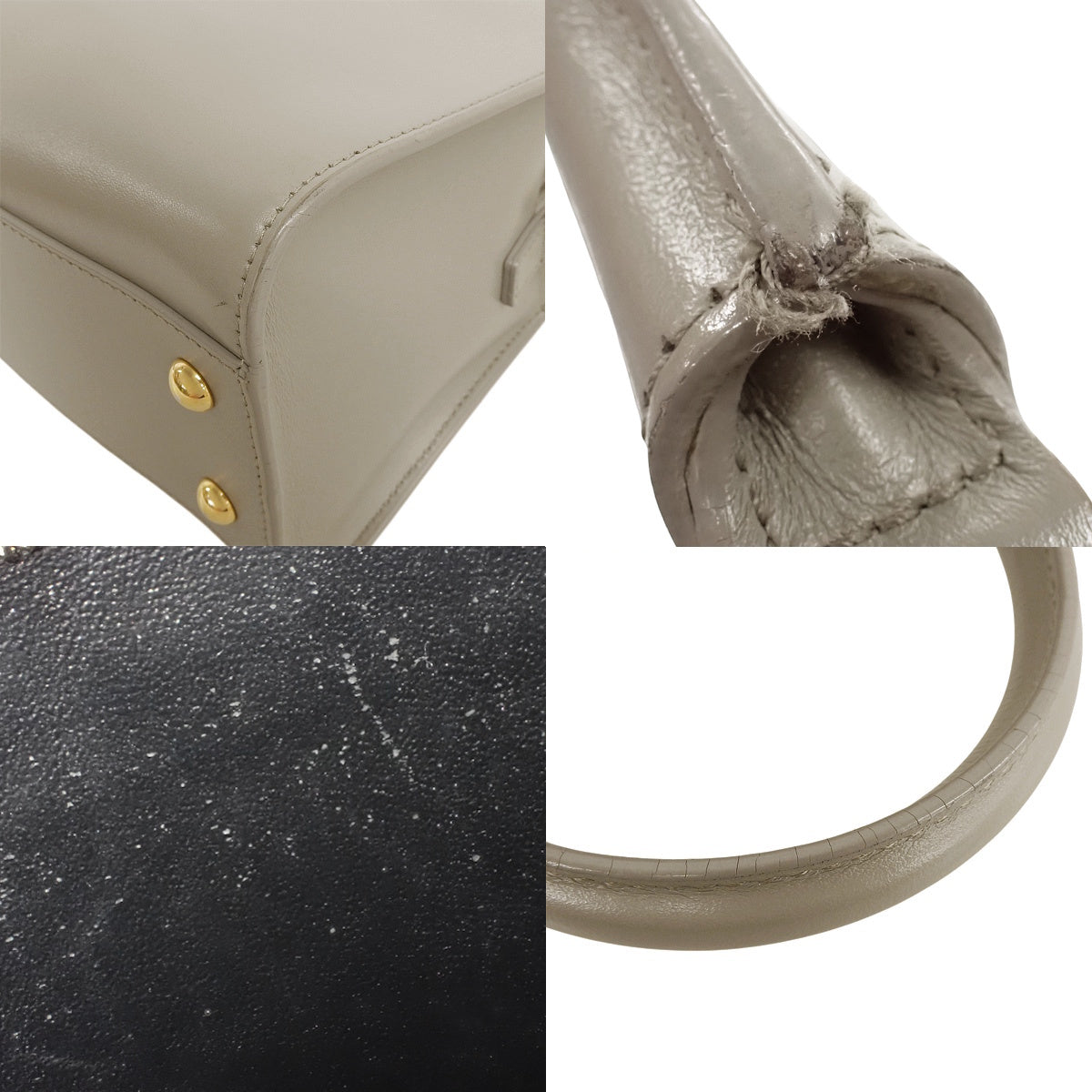 Baby Cabas Leather Greige 568853