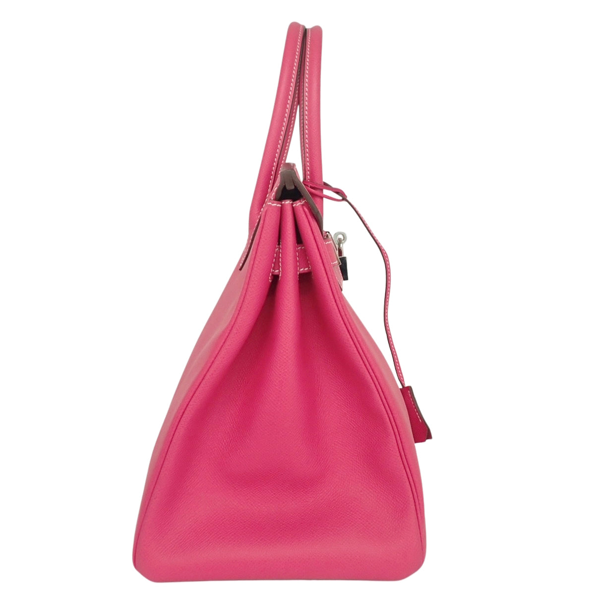 キャンディ バーキン35 ヴォーエプソン パラジウム金具 ローズティリアン □Q刻印