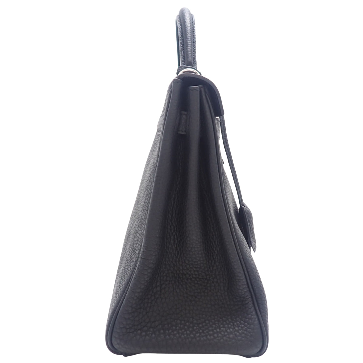 ケリー32 (内縫い) トゴ ブラック シルバー金具 □P刻印