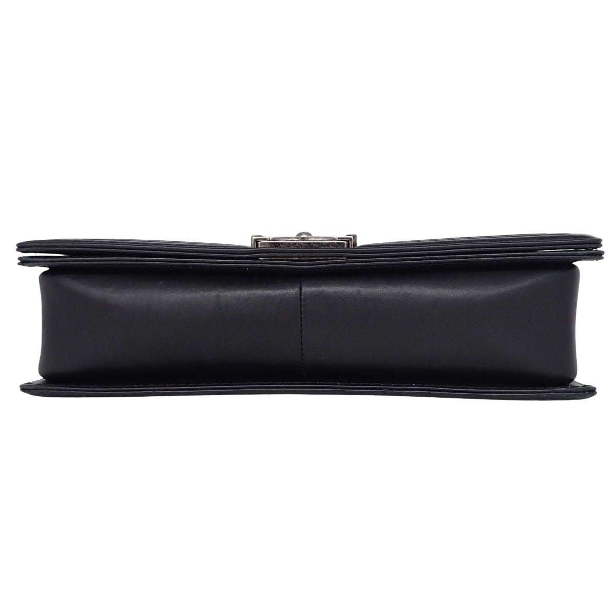 ボーイシャネル30 レザー ブラック