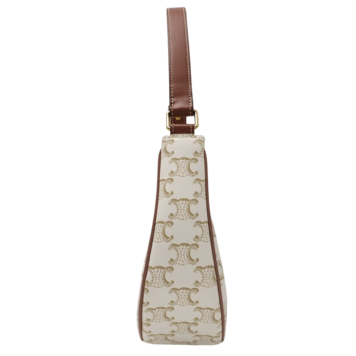 AVA Ava Bag Calfskin Triomphe Canvas Tan 193952BZJ.01BC