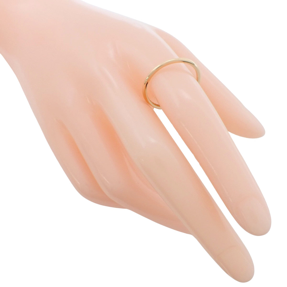 Bubble Gum Wedding Ring, Pink Gold, K22PG, 2.3g