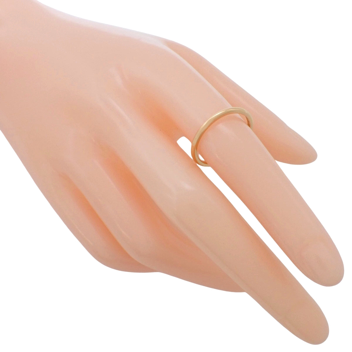 Bubble Gum Ring Wedding Pink Gold K22PG 2.2g