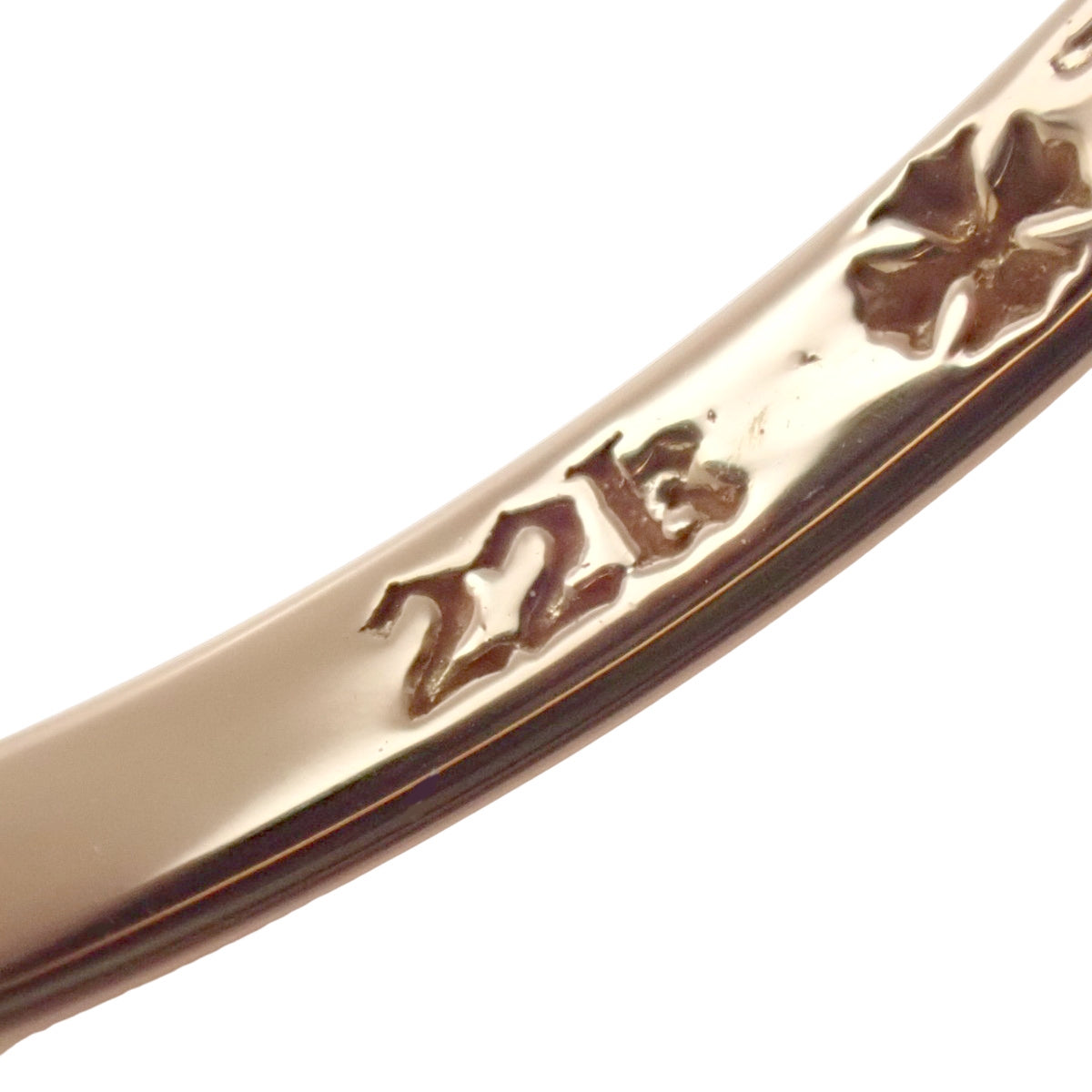 バブルガムリング ウェディング ピンクゴールド K22PG 2.2g