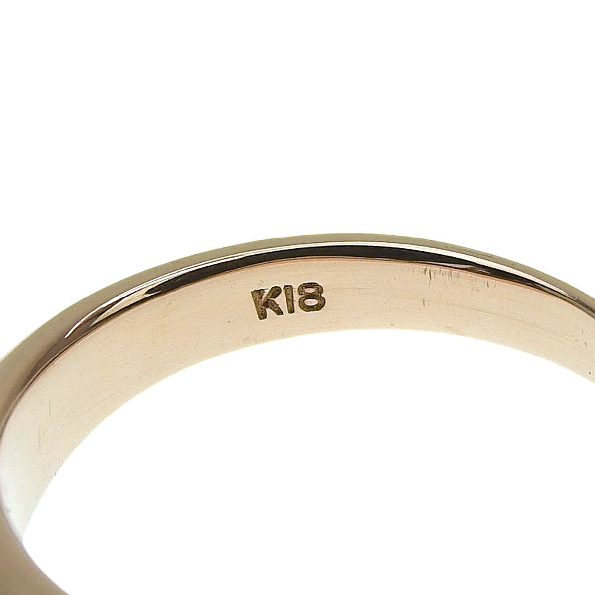 钻石戒指 D0.20 玫瑰金 K18PG 9(49)号 4.6g