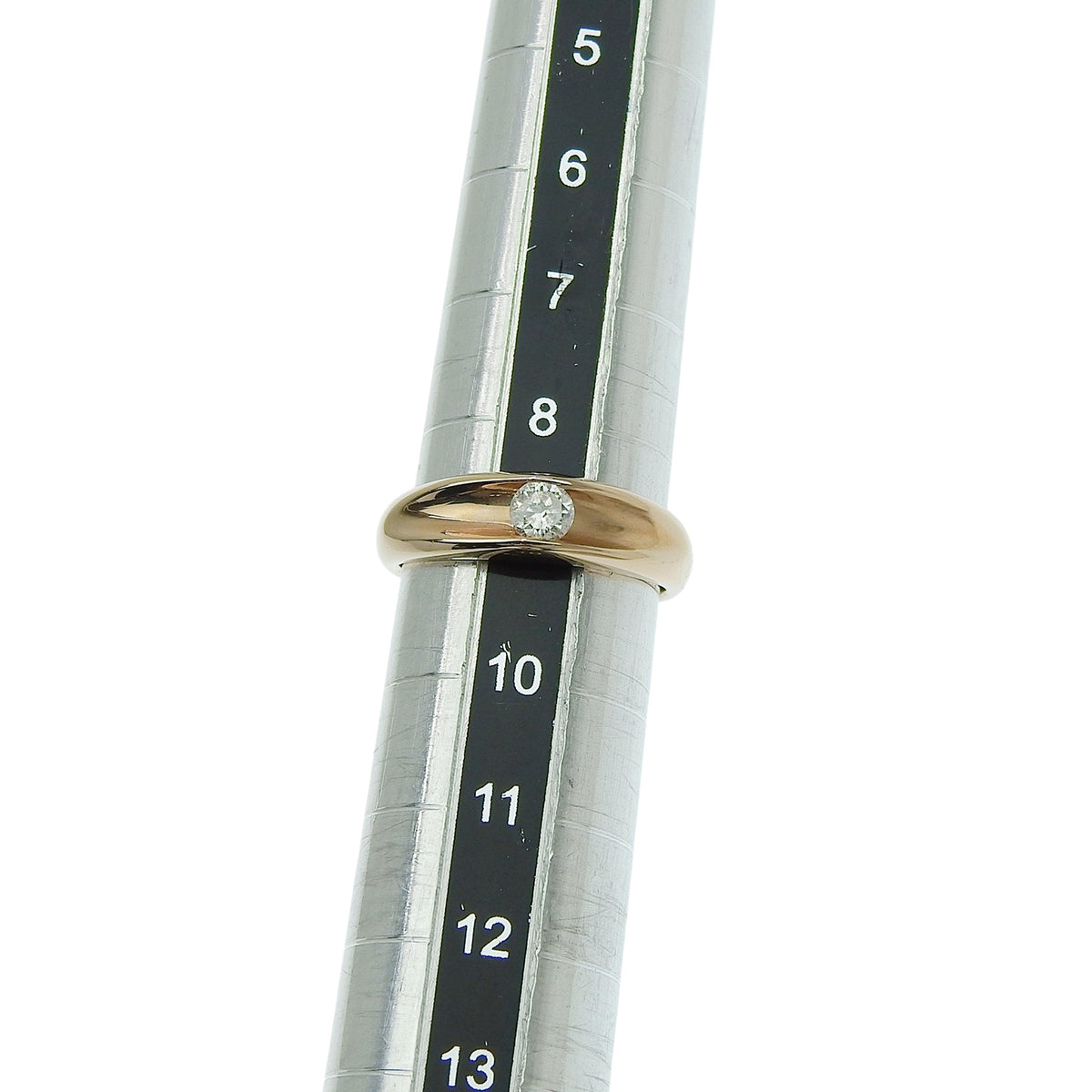 钻石戒指 D0.20 玫瑰金 K18PG 9(49)号 4.6g
