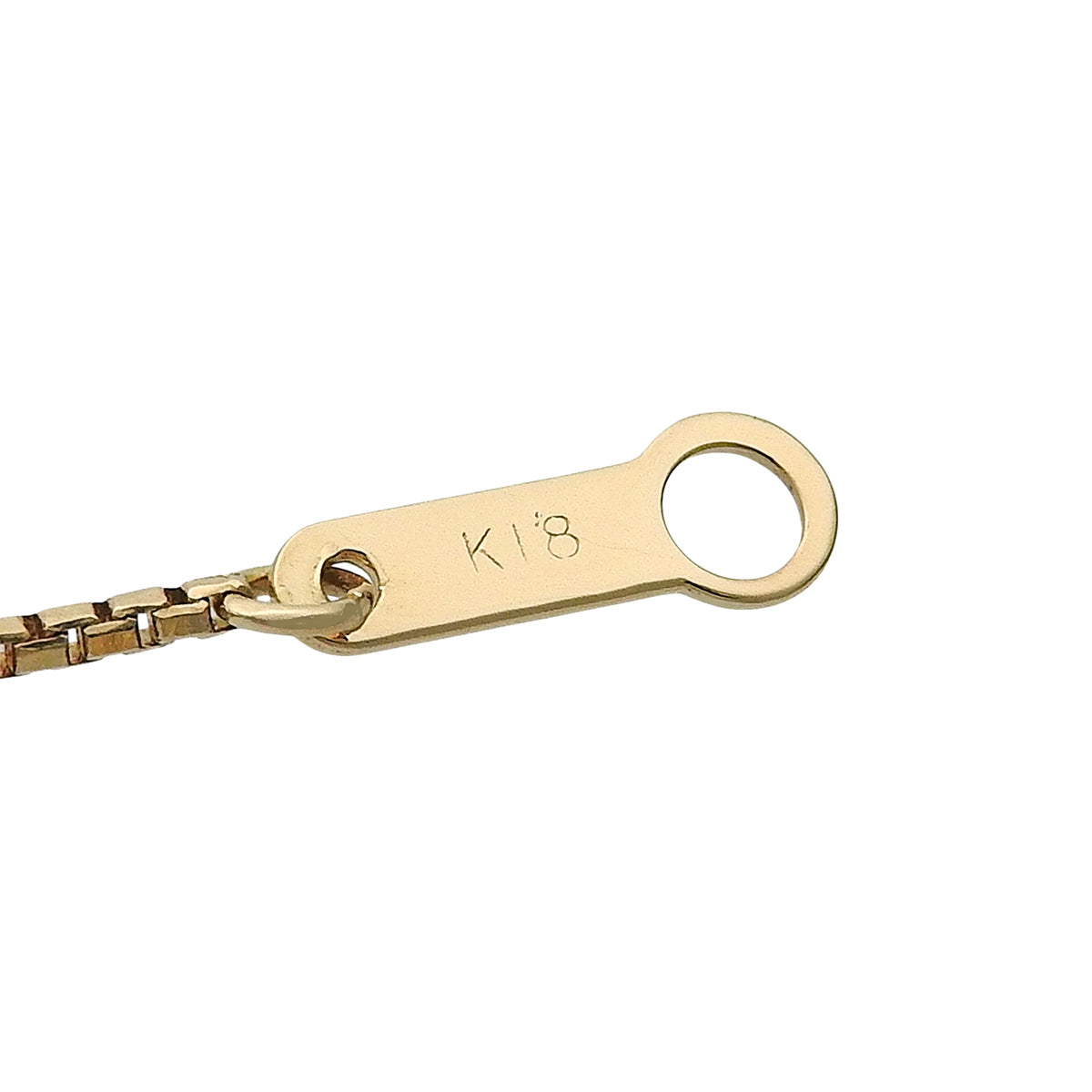 3PD ダイヤモンドネックレス D0.30 イエローゴールド K18YG 4.6g