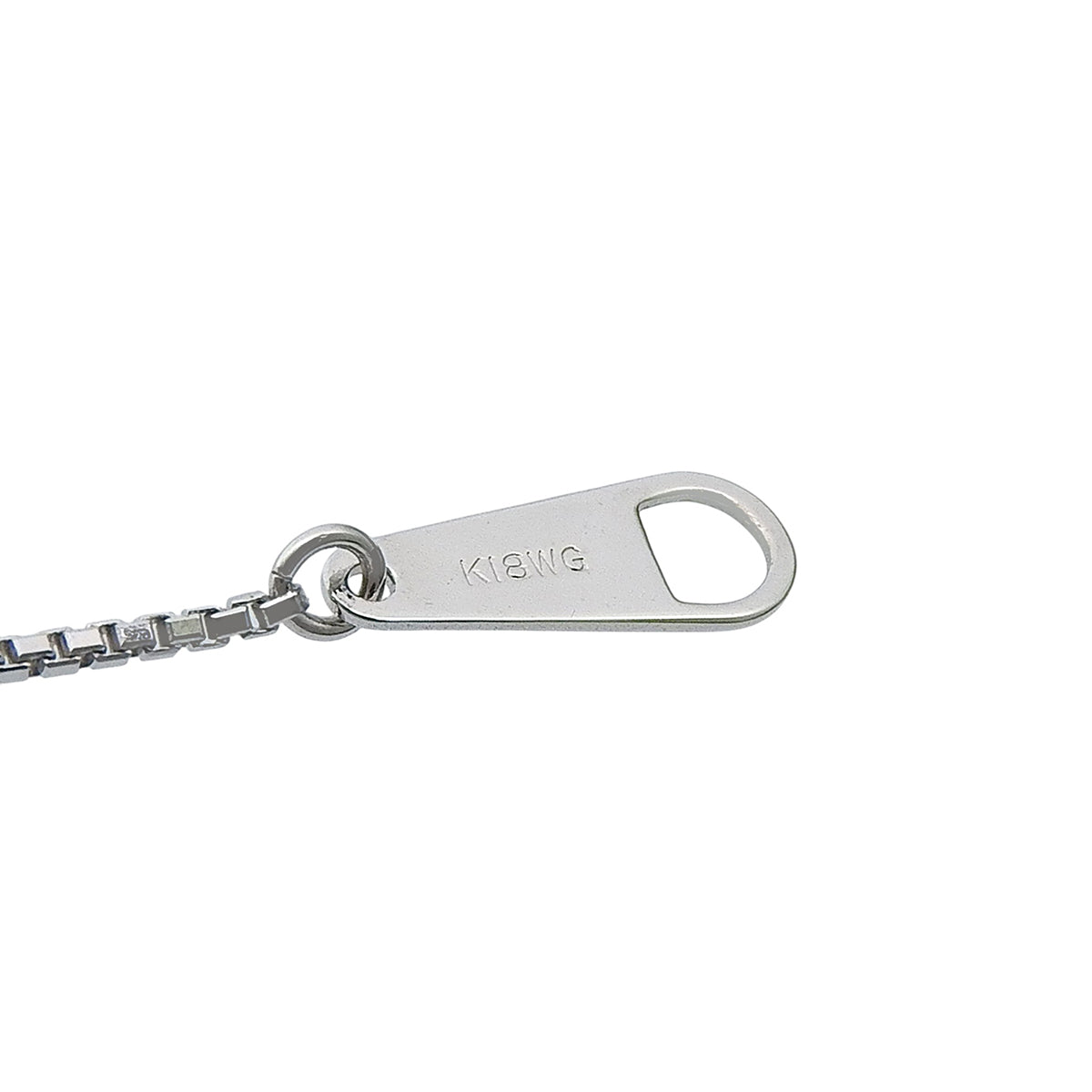 ダイヤモンドネックレス D0.50 ホワイトゴールド K18WG 4.1g