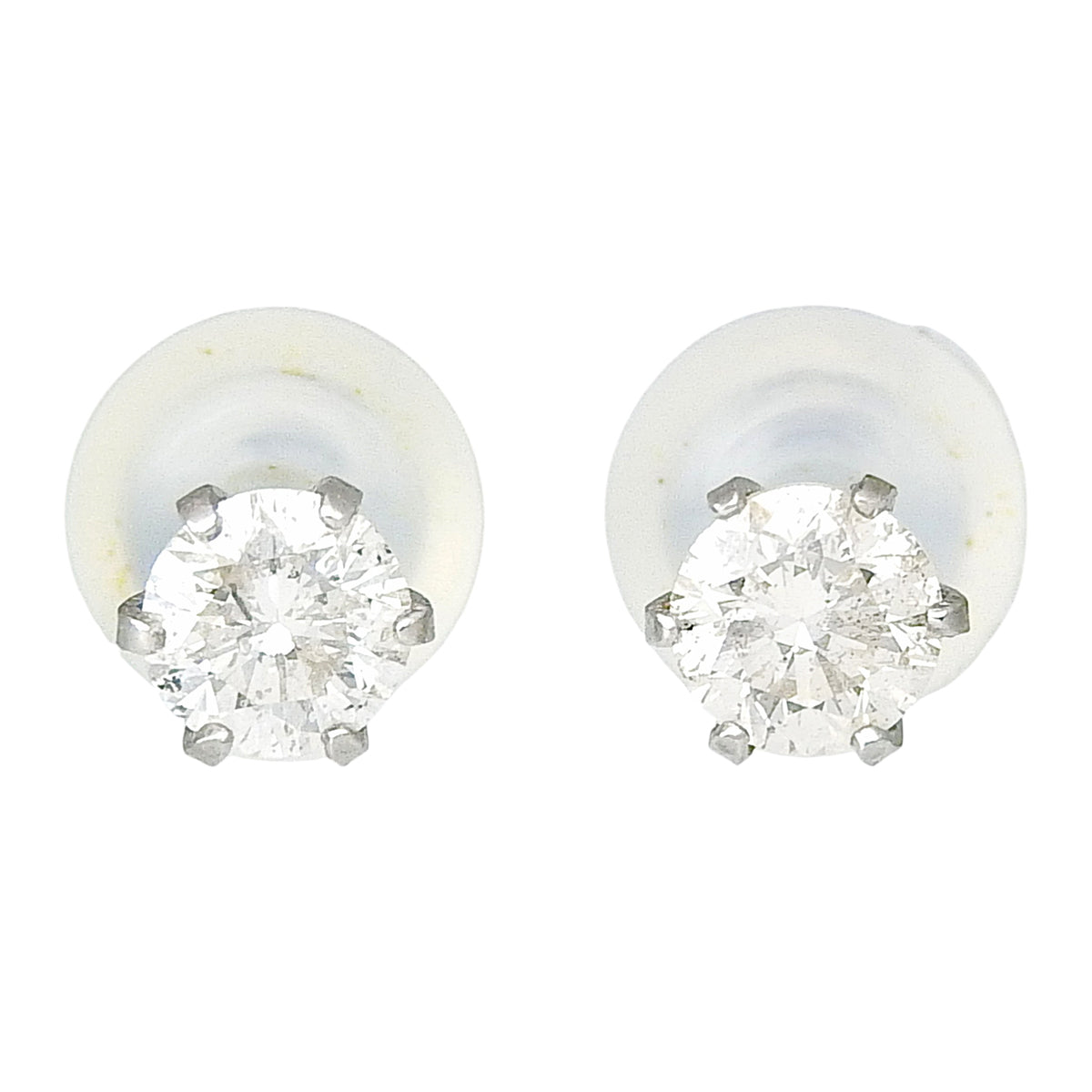 一粒ダイヤピアス D0.15,0.15 プラチナ Pt900 0.5g