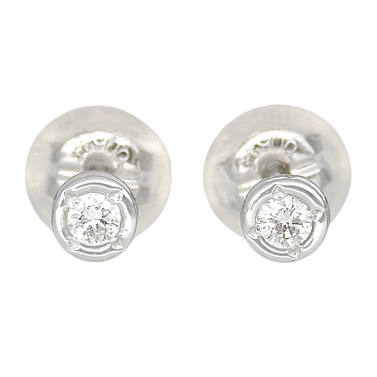 ダイヤモンドピアス D0.03,0.03 プラチナ Pt900 0.5g