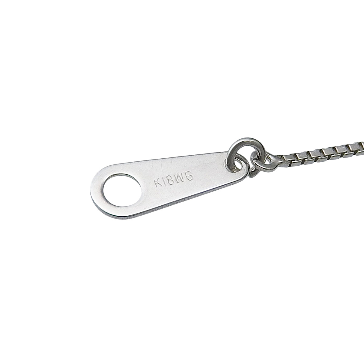 スイングダイヤモンドネックレス D0.55 ホワイトゴールド K18WG 3.0g
