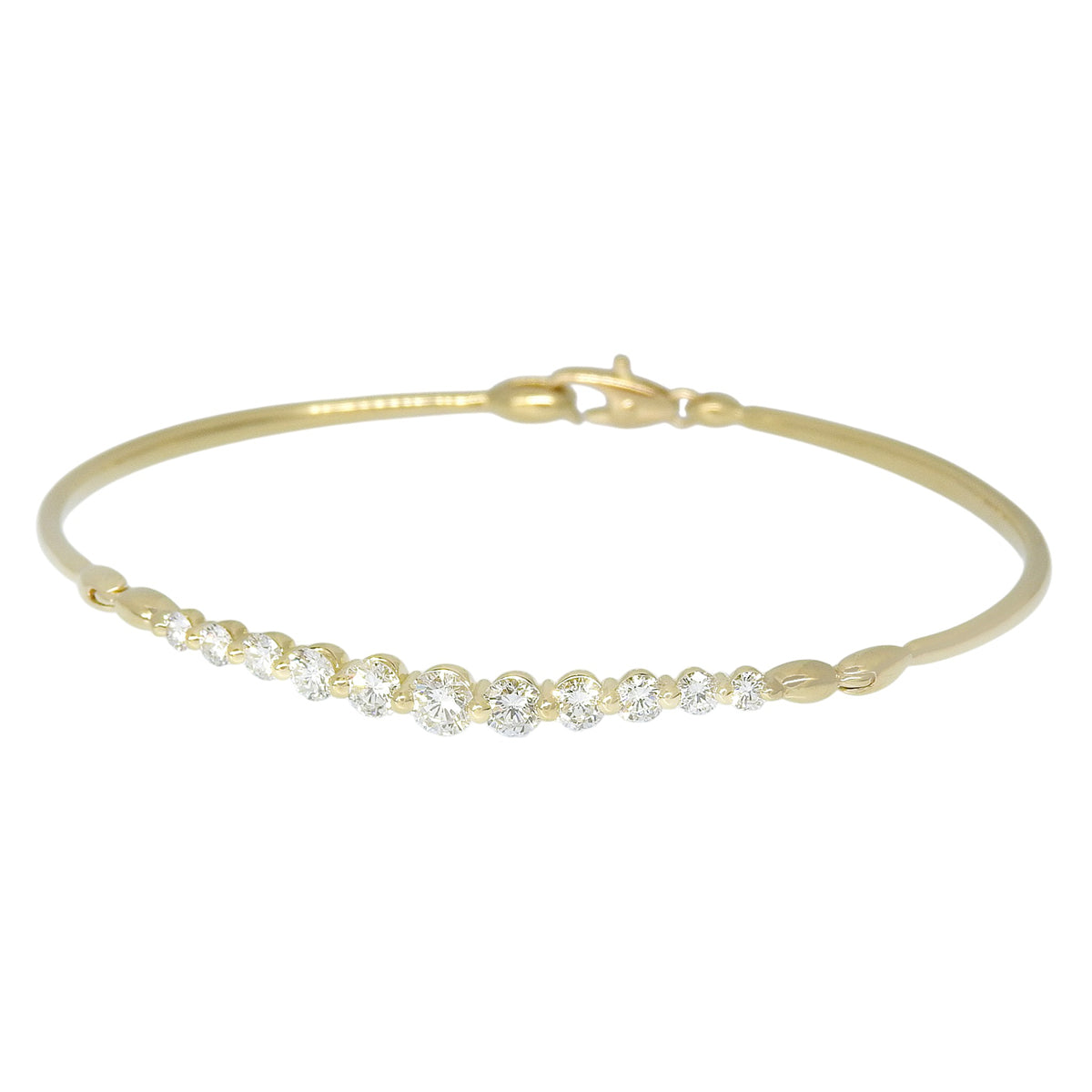Diamond Bracelet D1.04 Yellow Gold K18YG 7.2g