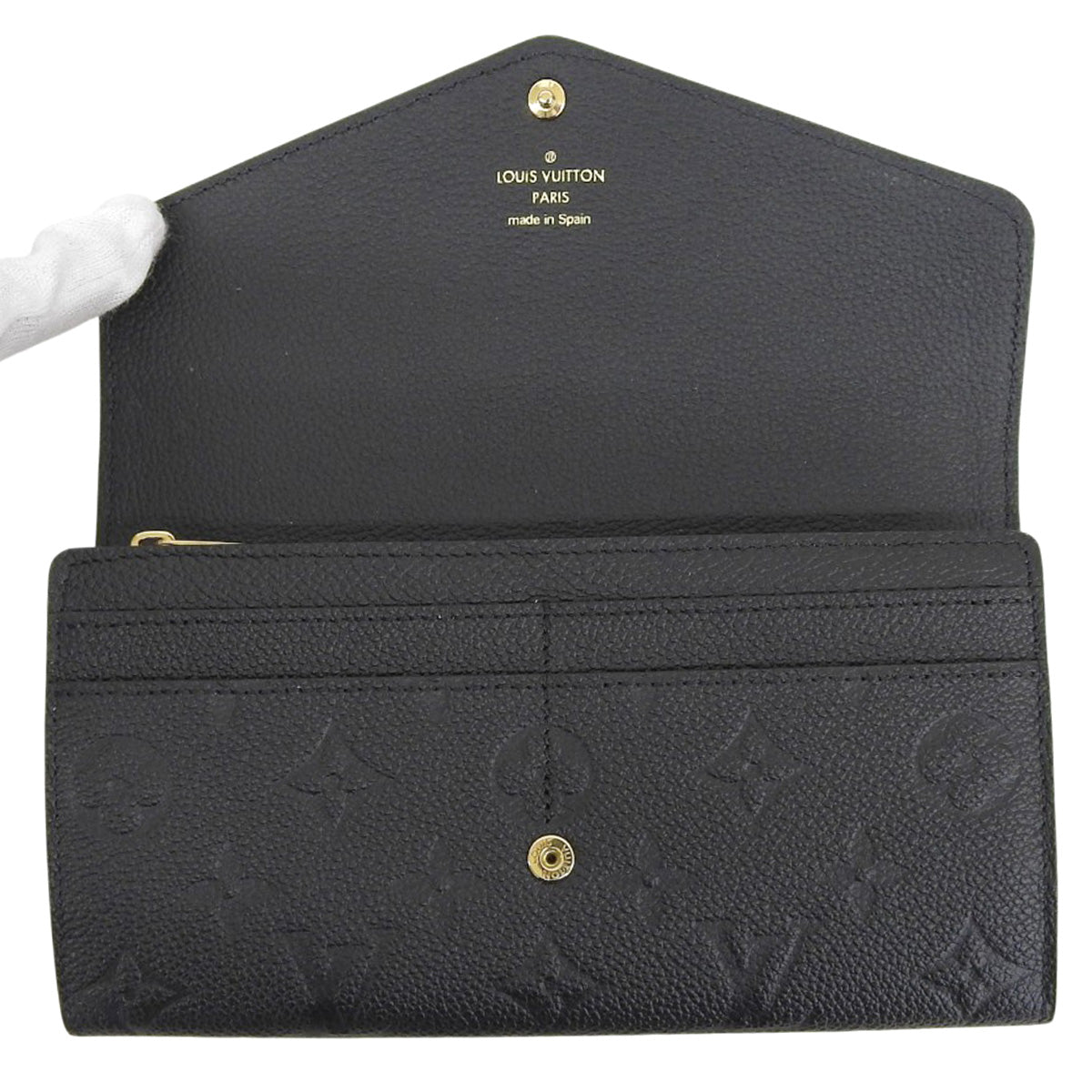 Monogram Empreinte Sarah Portefeuille 的 Monogram Empreinte Noir M82257