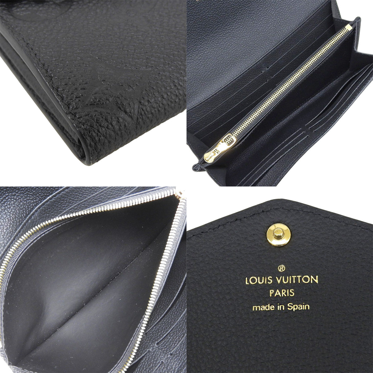 Monogram Empreinte Sarah Portefeuille 的 Monogram Empreinte Noir M82257