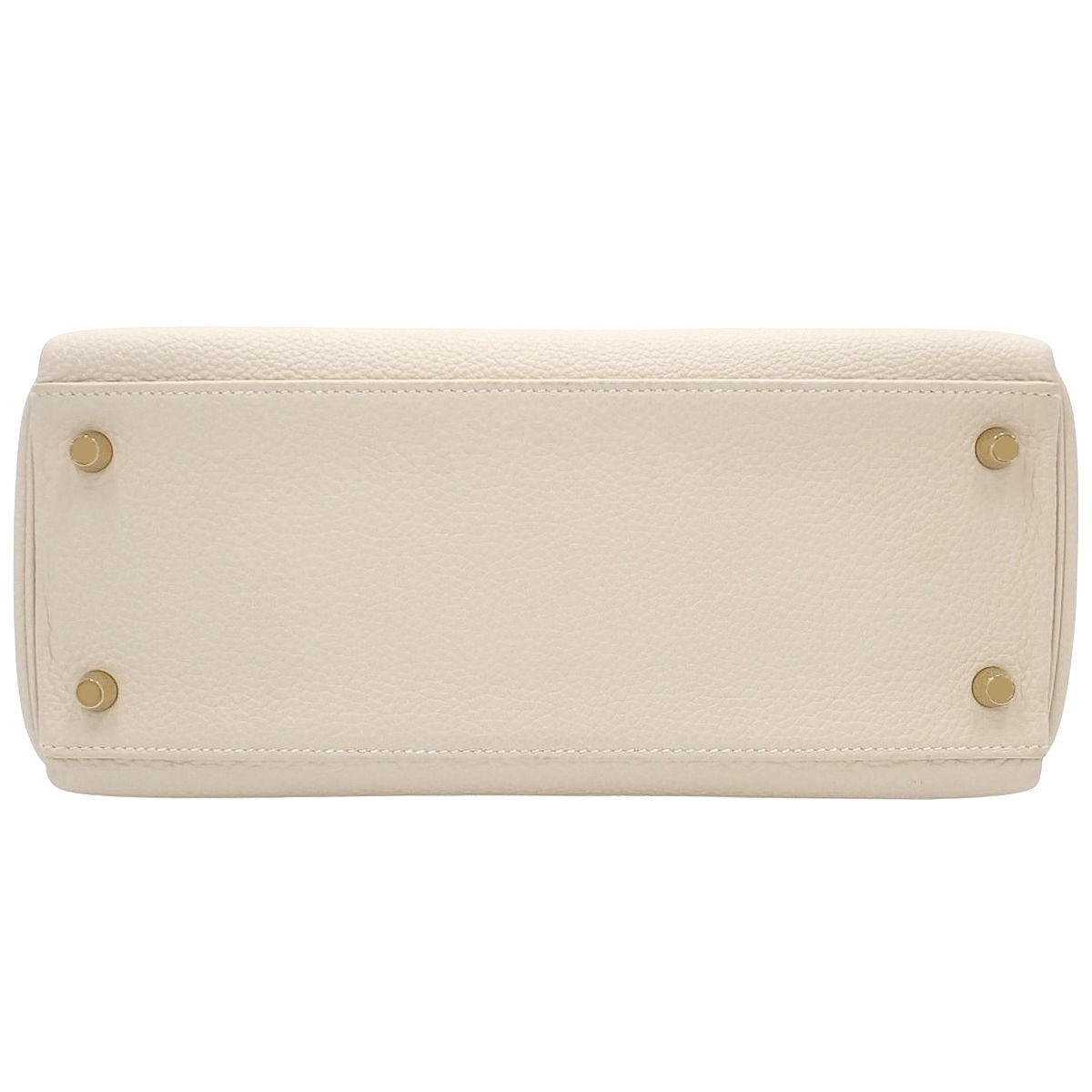 Kelly 28 (Sellier) Togo Craie Gold Hardware B stamp