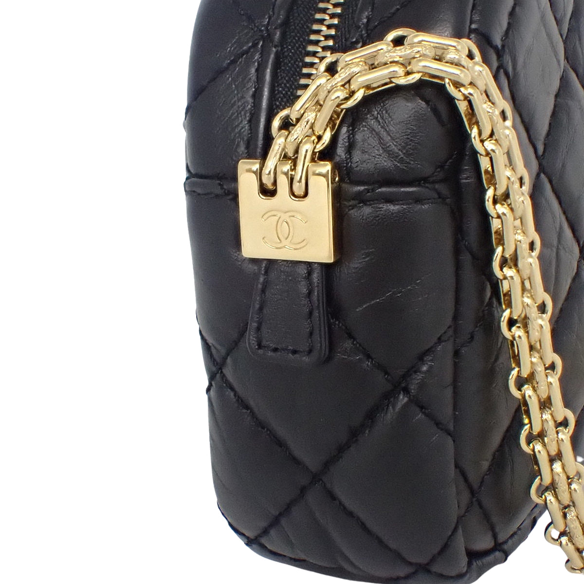 2.55 マトラッセ カメラバッグ カーフ ブラック