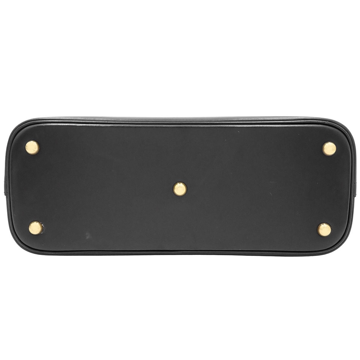 Bolide 31 in black box calf leather with gold hardware and an F stamp
