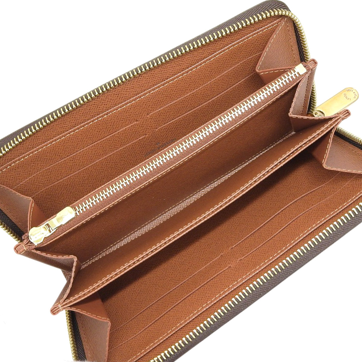 Monogram Zippy Wallet in Brown Monogram Canvas, M60017