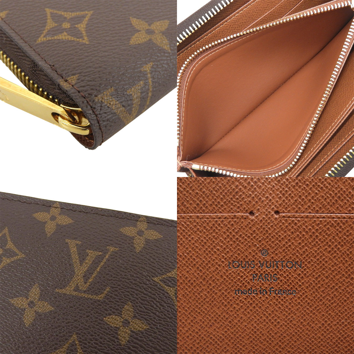 Monogram Zippy Wallet in Brown Monogram Canvas, M60017