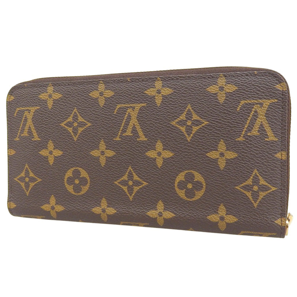 Monogram Zippy Wallet, Monogram Canvas, Coquelicot (M41896)