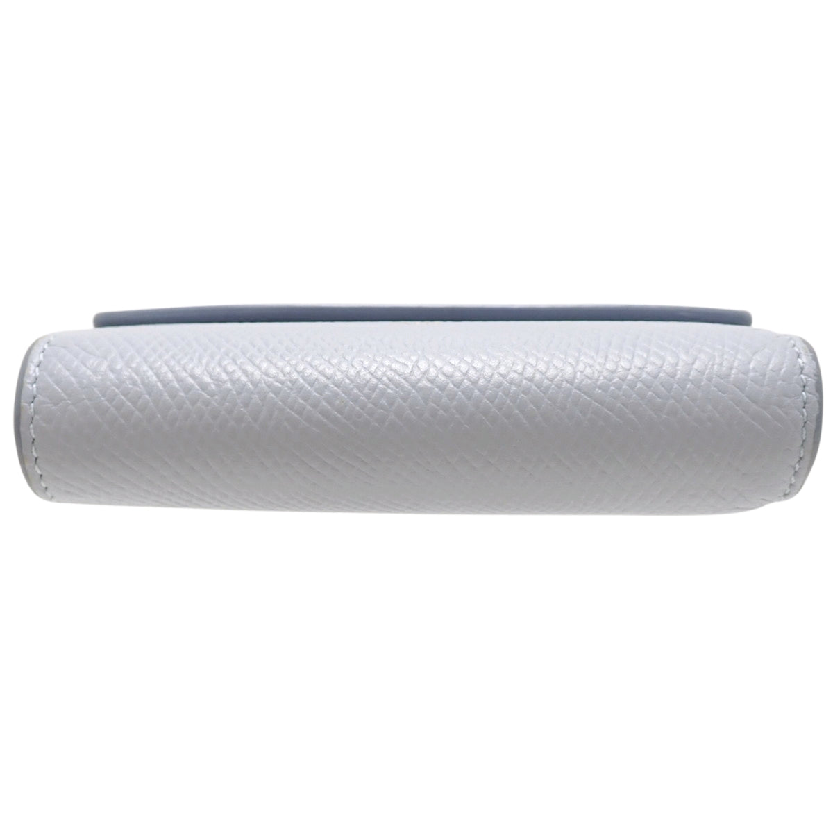 スモール トリフォールドウォレット レザー ブルーグレー