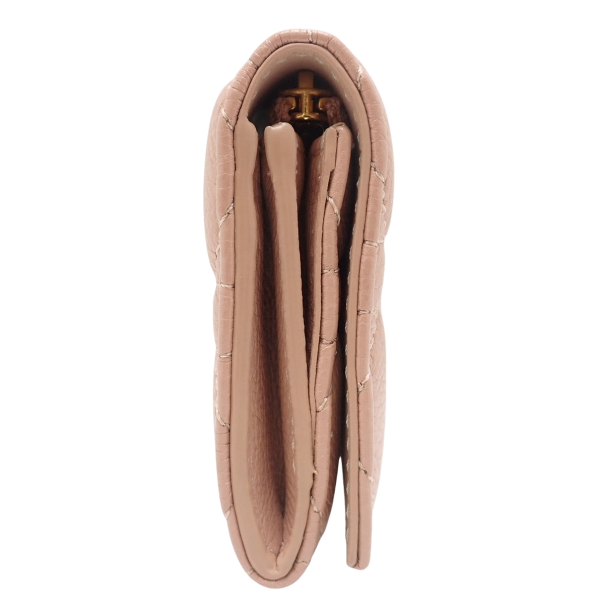 藤格纹 Caro Glycine 钱包 小牛皮 玫瑰粉 S5132UWHC_M49P