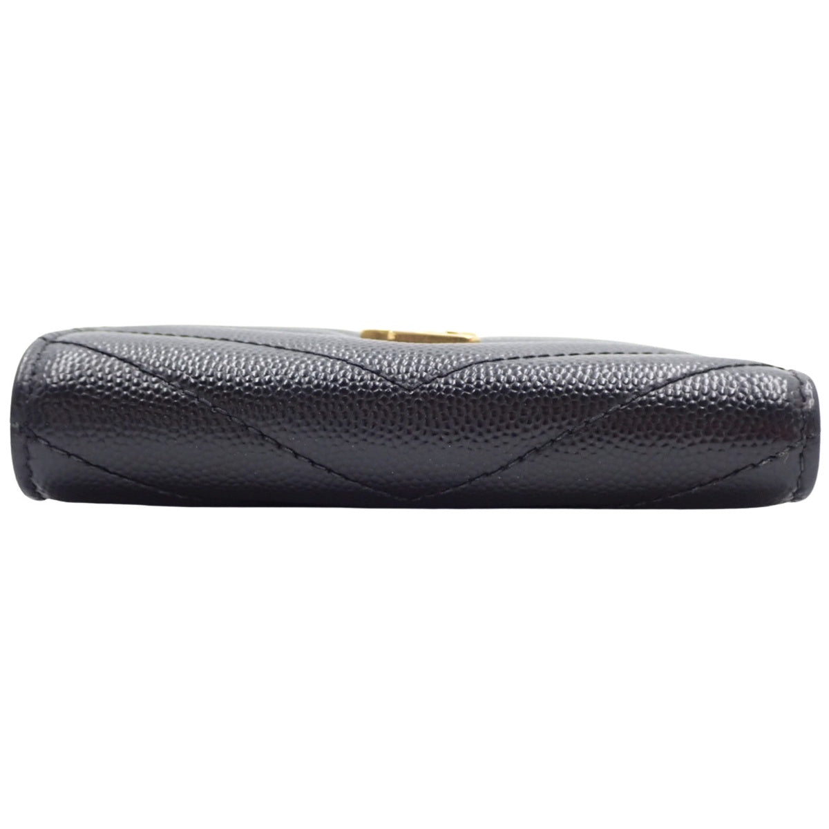 Monogram Bifold Wallet in Grained de Poudre Embossed Leather, Black 575879BOW011000