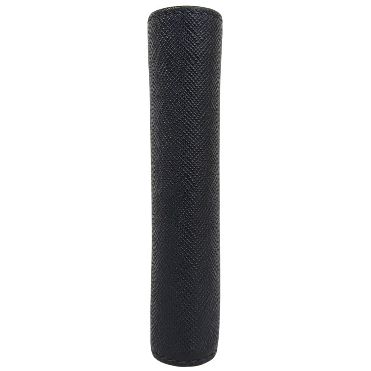 Triangle Wallet, Saffiano Leather, Black