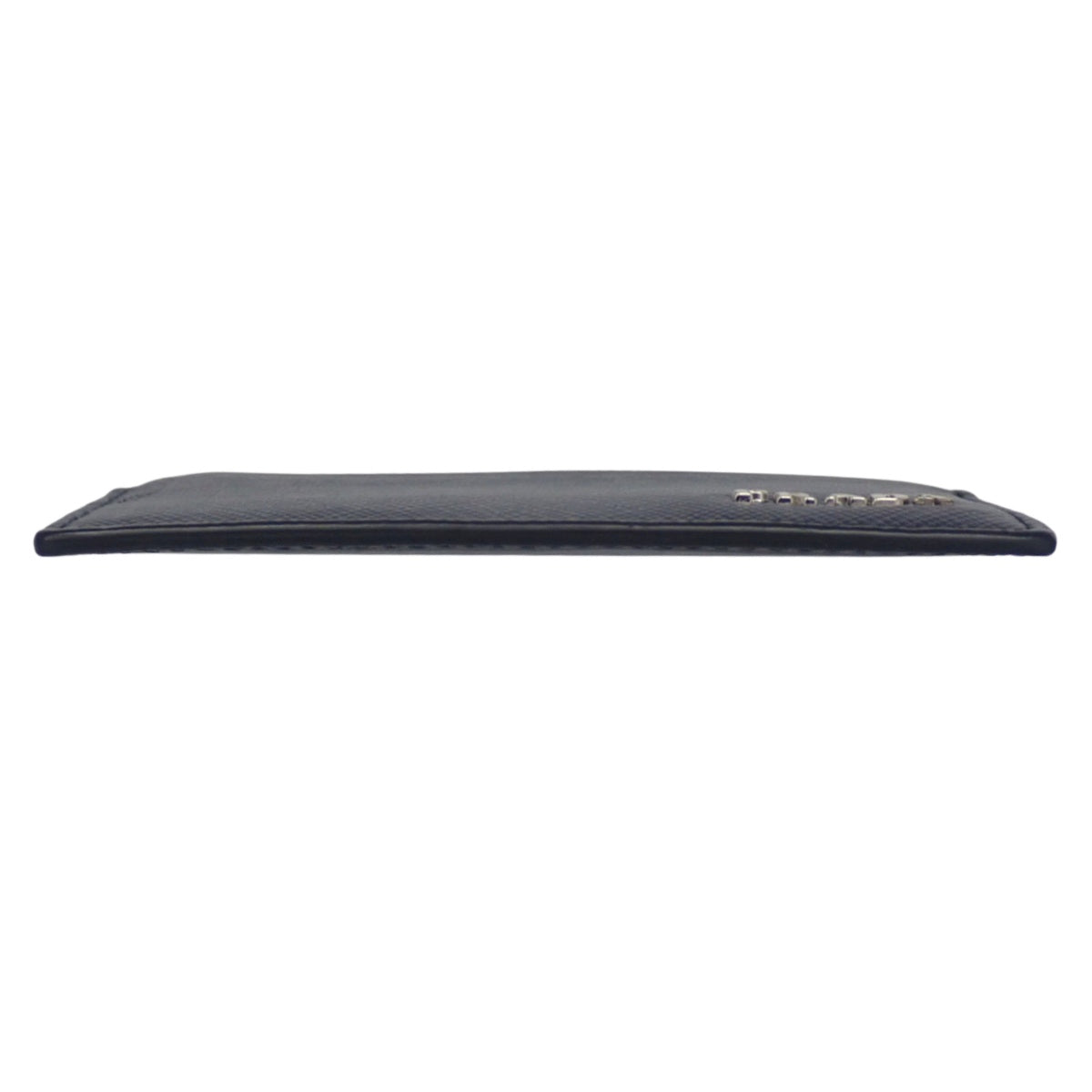 Logo Card Case, Saffiano Leather, Navy