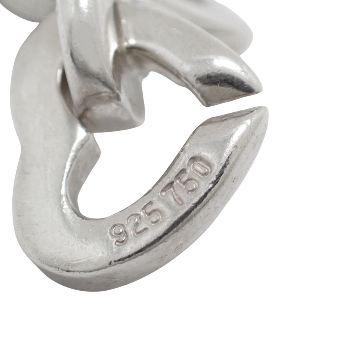 Heart Link Bracelet Silver SV925 Yellow Gold K18YG